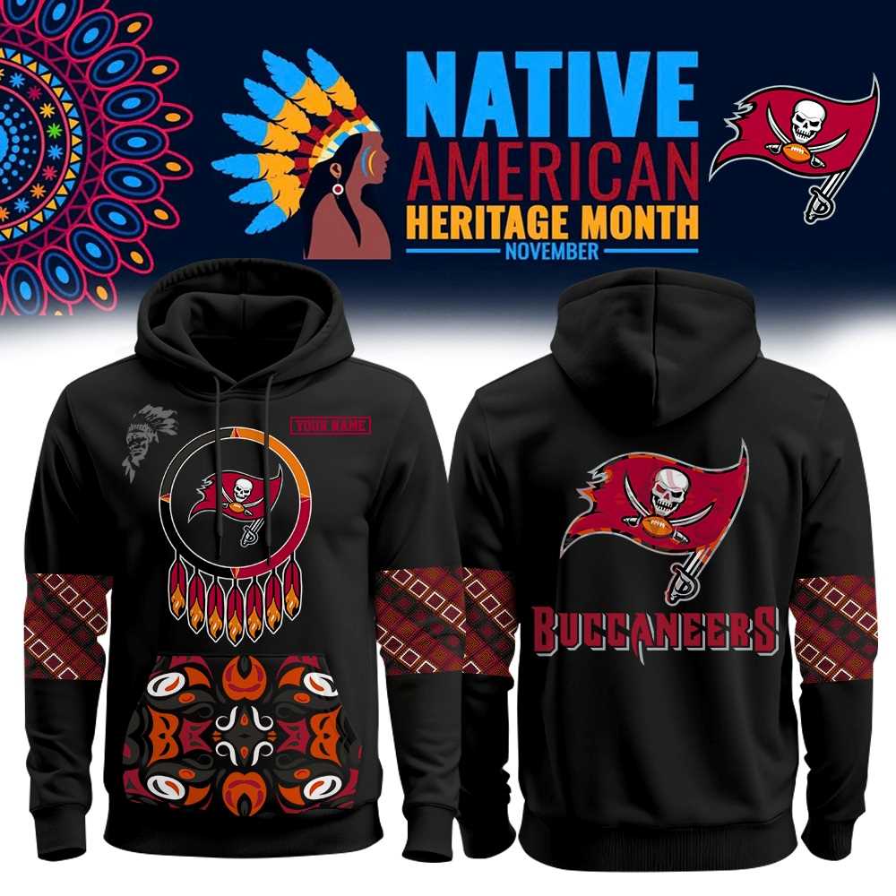 Tampa Bay Buccaneers Native American Heritage Month Hoodie