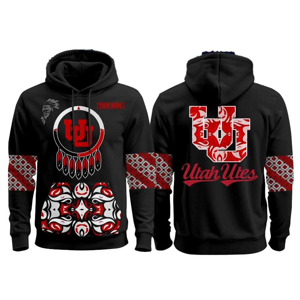 Utah Utes Native American Heritage Month Hoodie Utah Utes Native American Heritage Month Hoodie