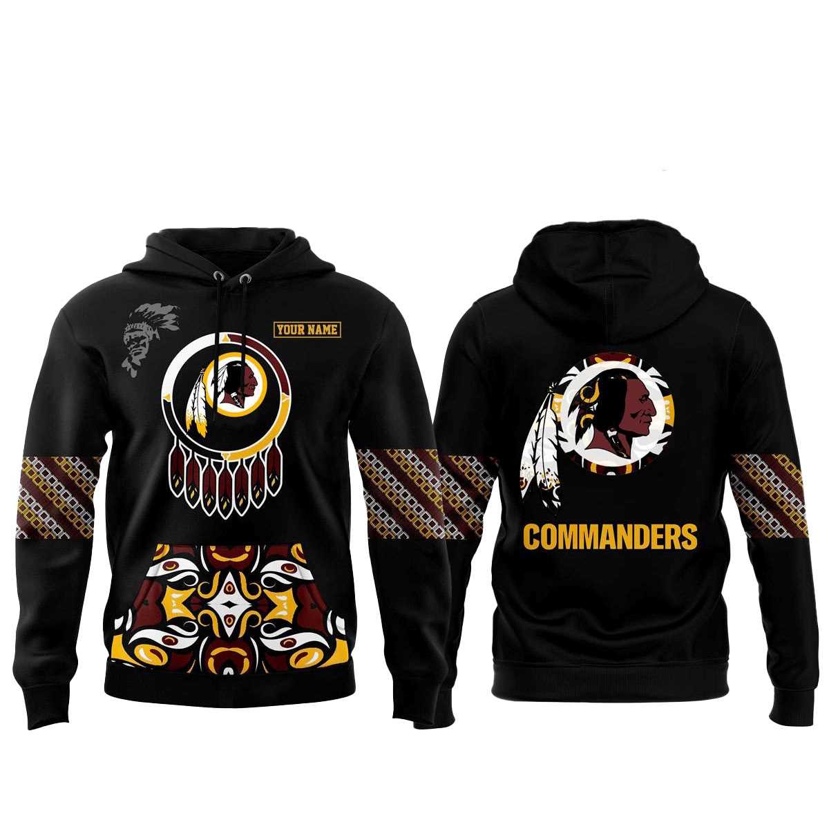 Washington Commanders Native American Heritage Month Hoodie Washington Commanders Native American Heritage Month Hoodie