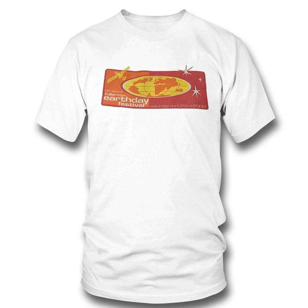 6th Annual Fullerton Earth Day Festival 2000 Tee