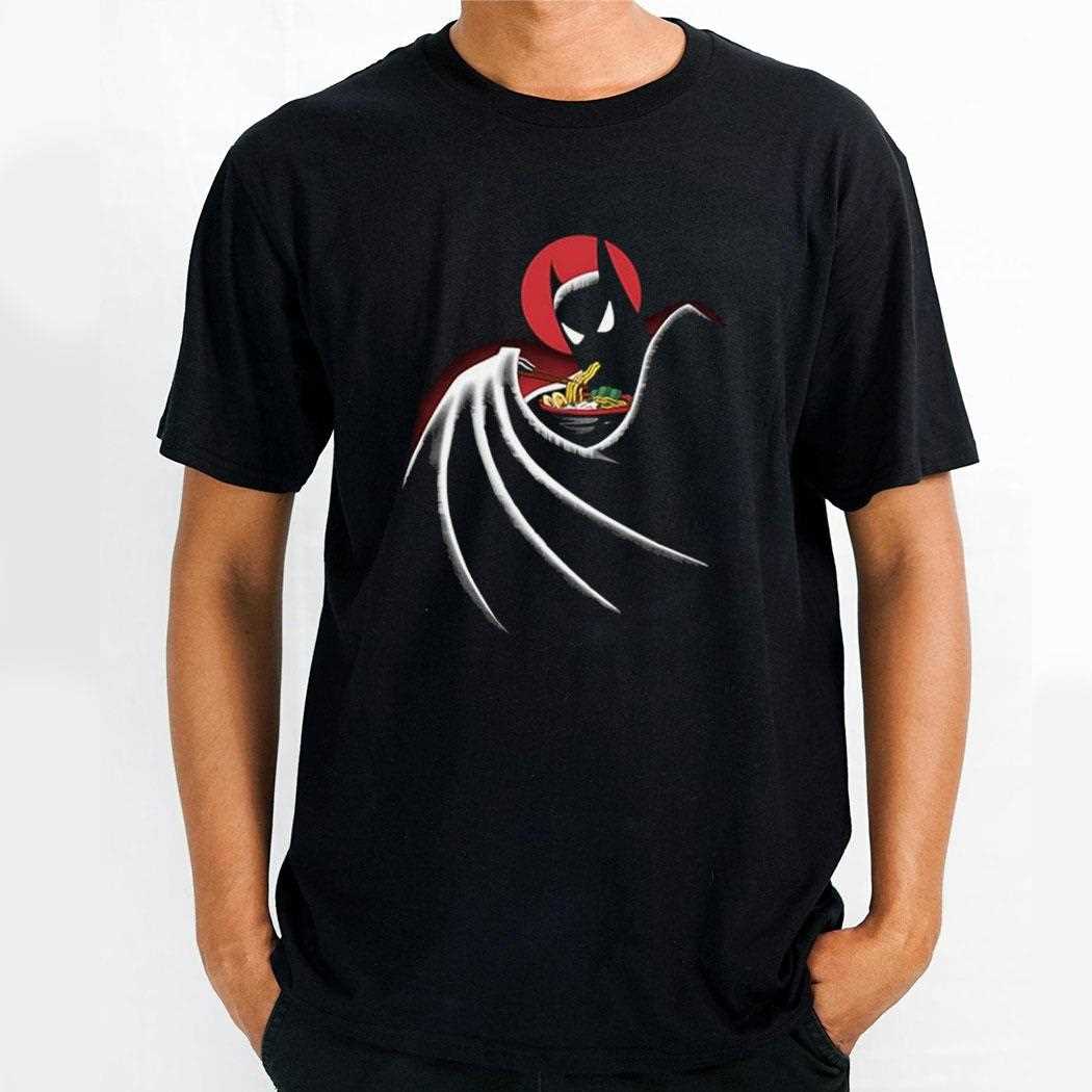 Batman The Animated Series Eat Noodles Tee Batman The Animated Series Eat Noodles Tee