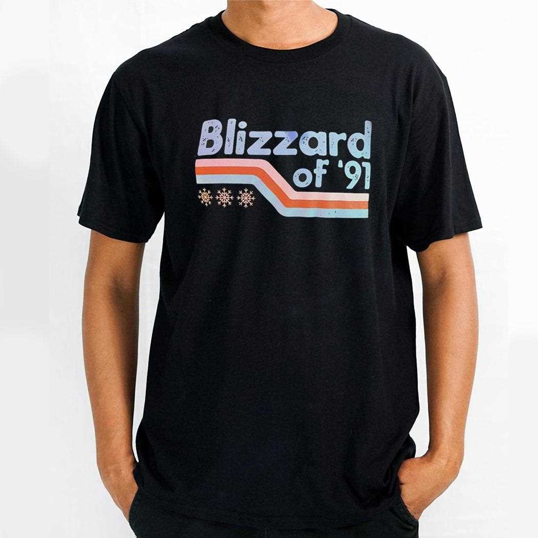 Blizzard Of 91 Tee