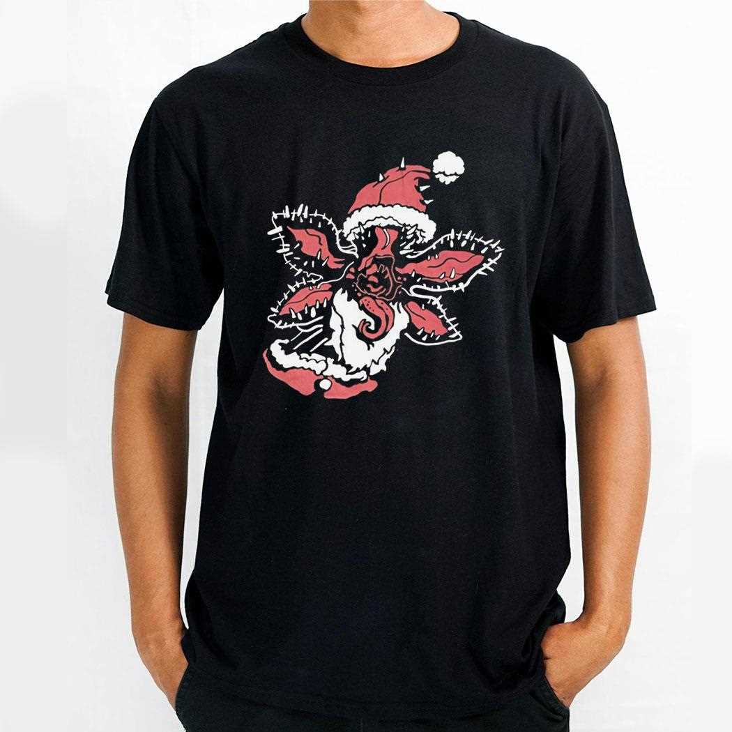 Demogorgon Santa Christmas Tee Demogorgon Santa Christmas Tee