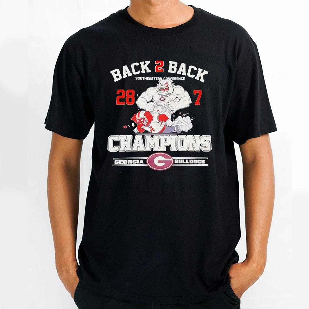 Georgia Bulldogs Georgia Dawgs Tee