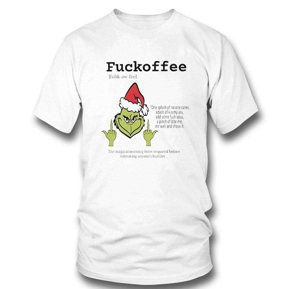 Grinch Fuckoffee Christmas 2025 Tee