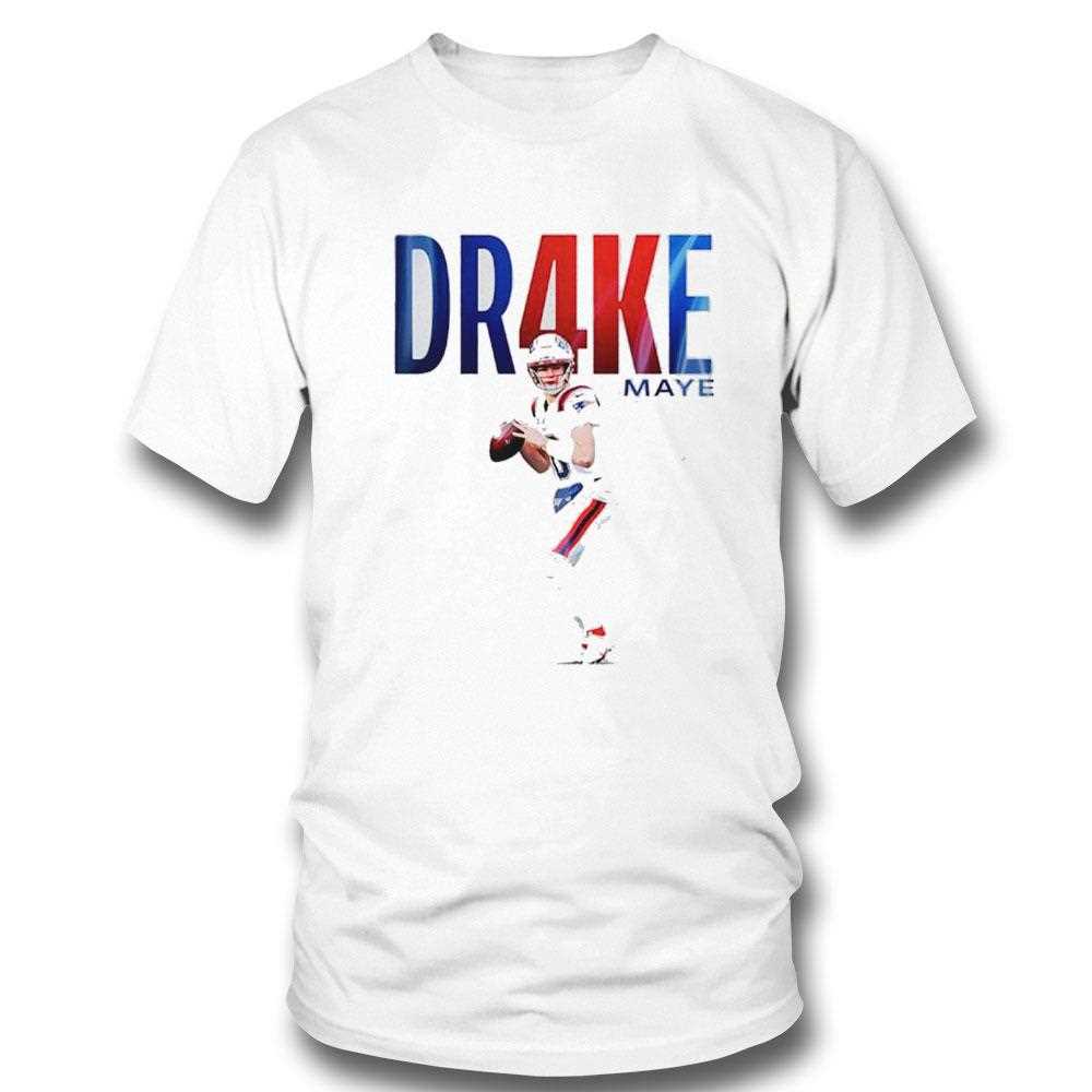 New England Patriots Dr4ke Maye 4000 Passing Yard Tee