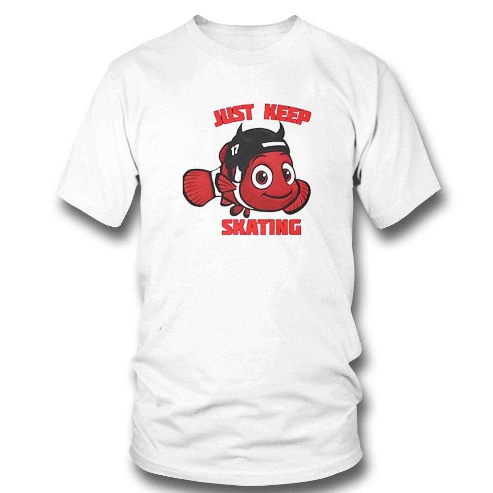 New Jersey Devils Just Keep Skating Clownfish Tee