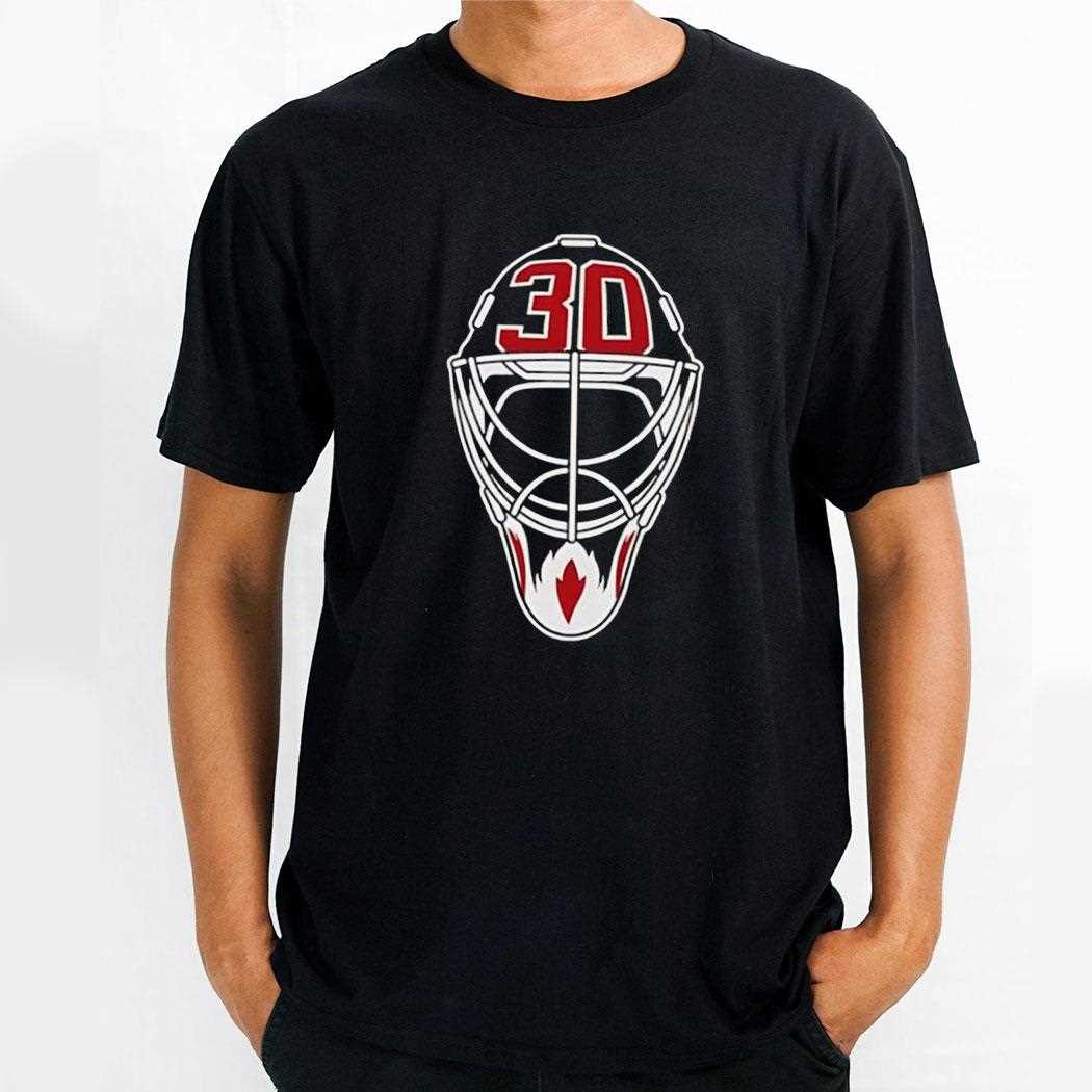 New Jersey Devils Player Helmet Number 30 Tee