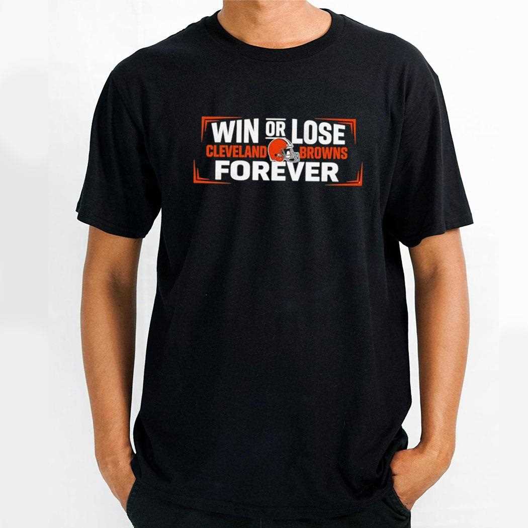 Win Or Lose Cleveland Guardians Forever Tee