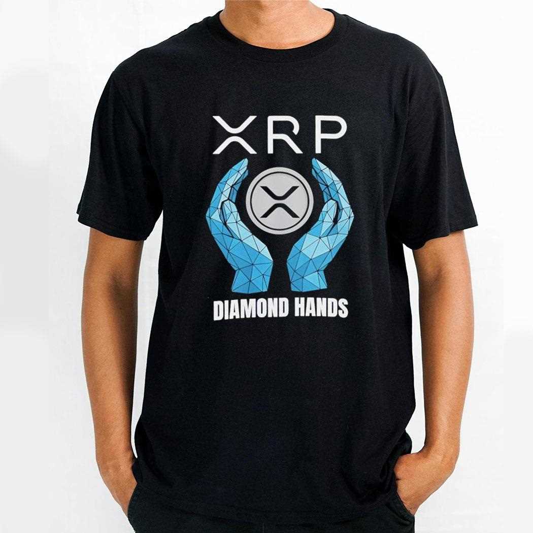 Xrp Diamond Hands Logo Tee Xrp Diamond Hands Logo Tee