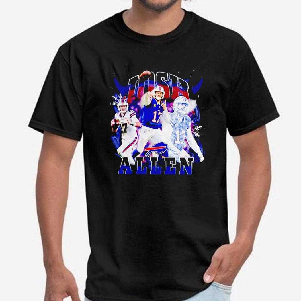 Buffalo Bills Label Midnight Mascot Team Tee