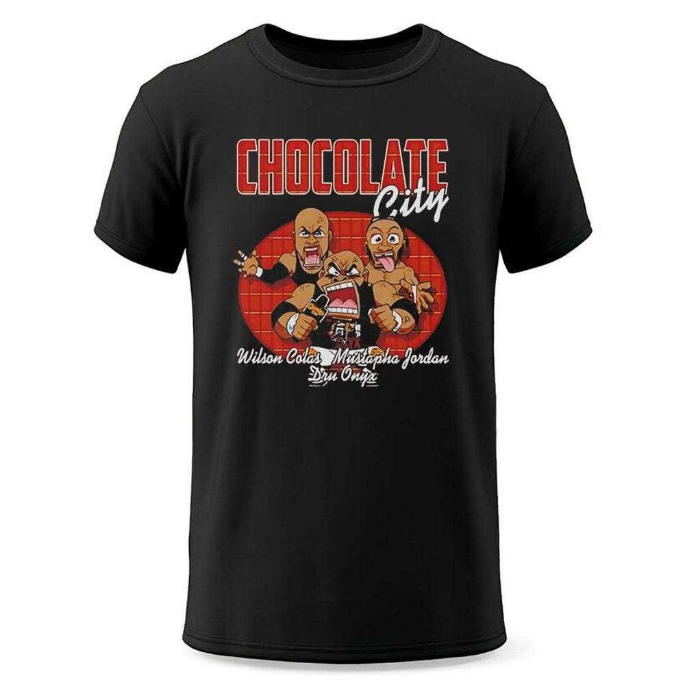 Chocolate City Wilson Colas Mustapha Jordan Dru Onyx Tee Chocolate City Wilson Colas Mustapha Jordan Dru Onyx Tee