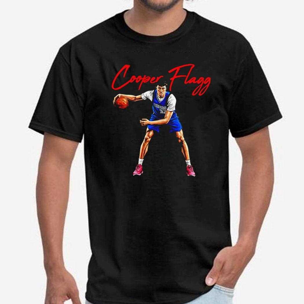 Dallas Mavericks Basketball Kyrie Irving Cartoon Tee