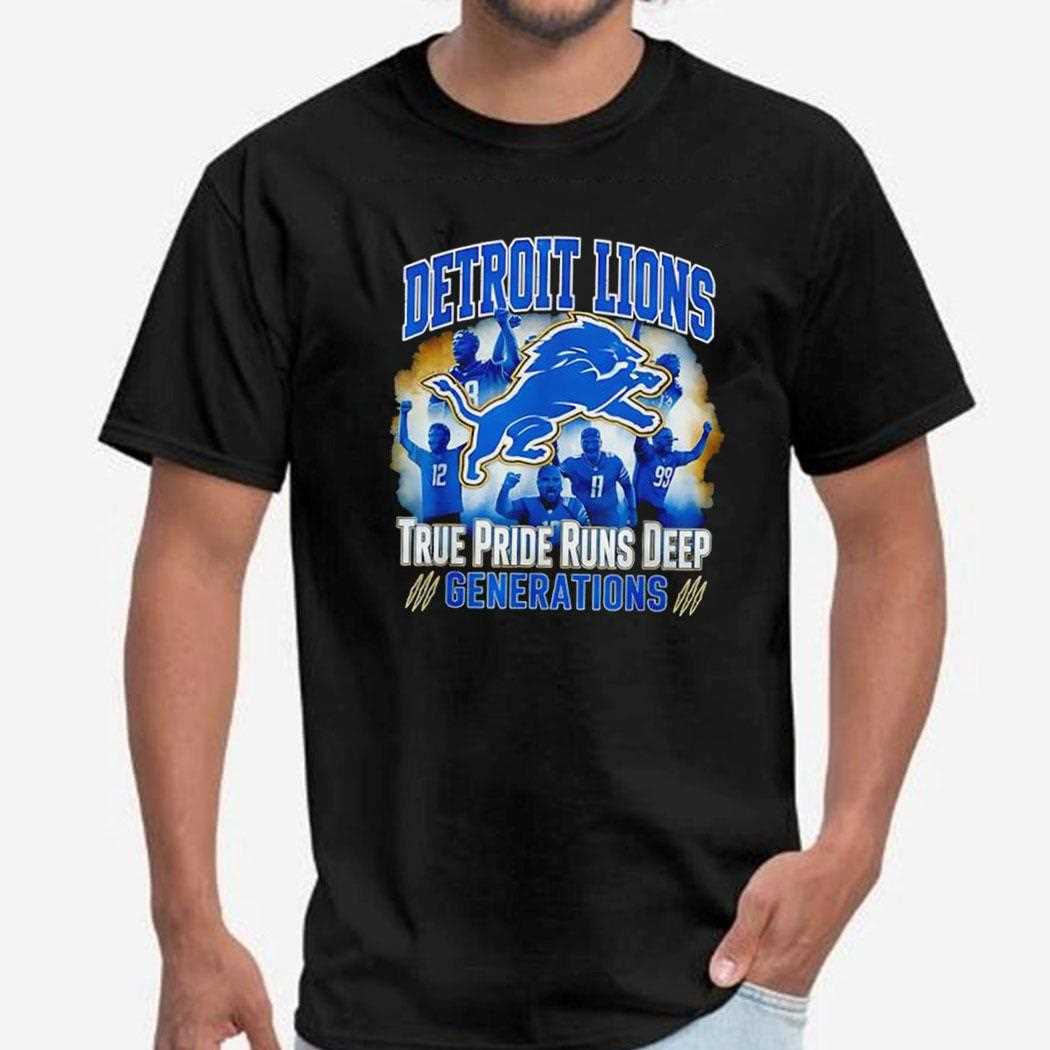 Detroit Lions Win Or Lose Still Lions True Fan Tee
