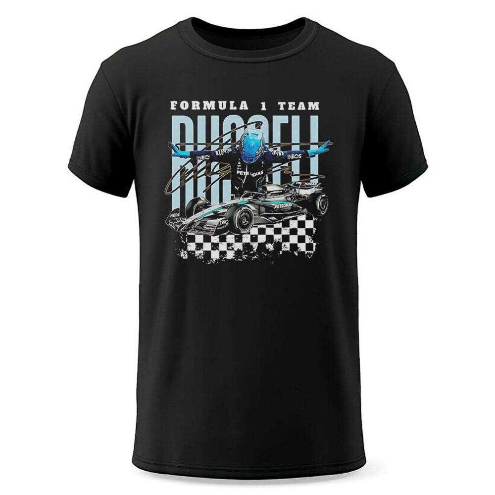 George Russell F1 Racing Tee George Russell F1 Racing Tee