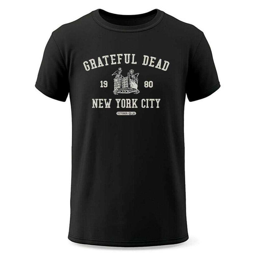 Grateful Dead New York City 1980 Tee Grateful Dead New York City 1980 Tee