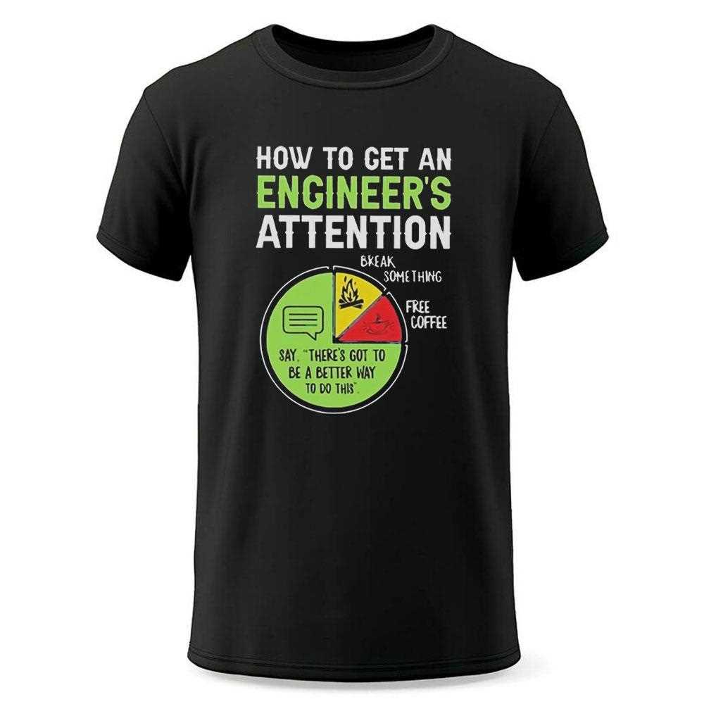 How To Get An Engineers Attention Break Something Free Coffee Tee How To Get An Engineers Attention Break Something Free Coffee Tee