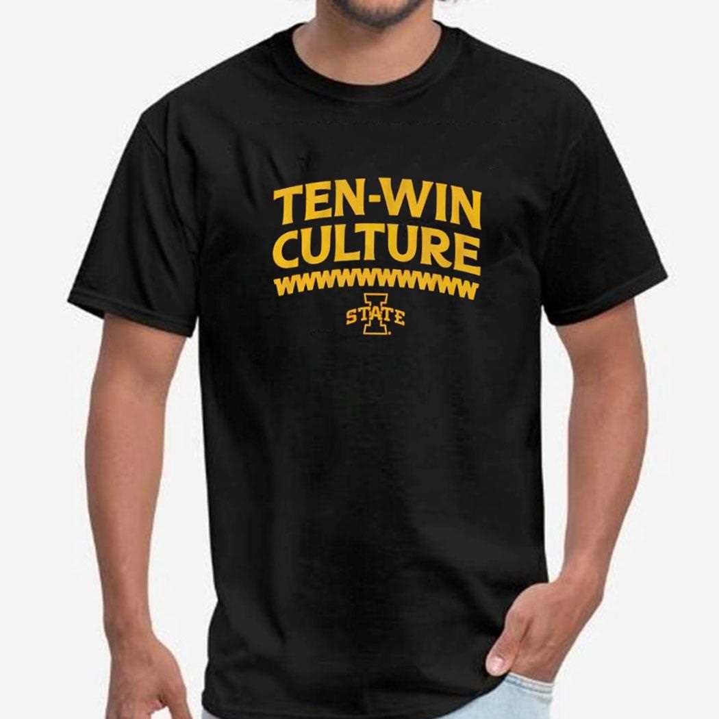 Iowa State Football 10-win Culture Shirt