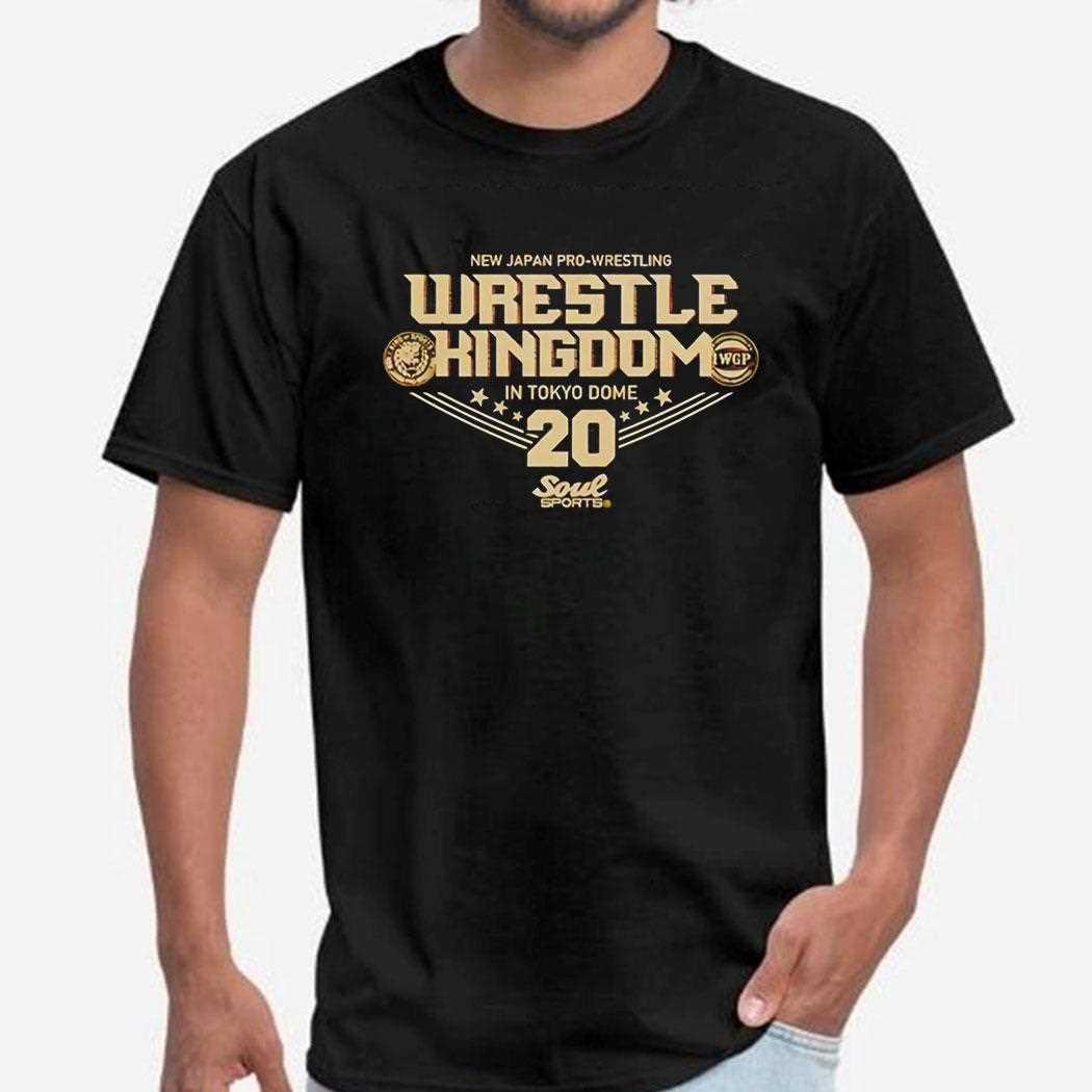 New Japan Pro Wrestling Kingdom In Tokyo Dome Tee