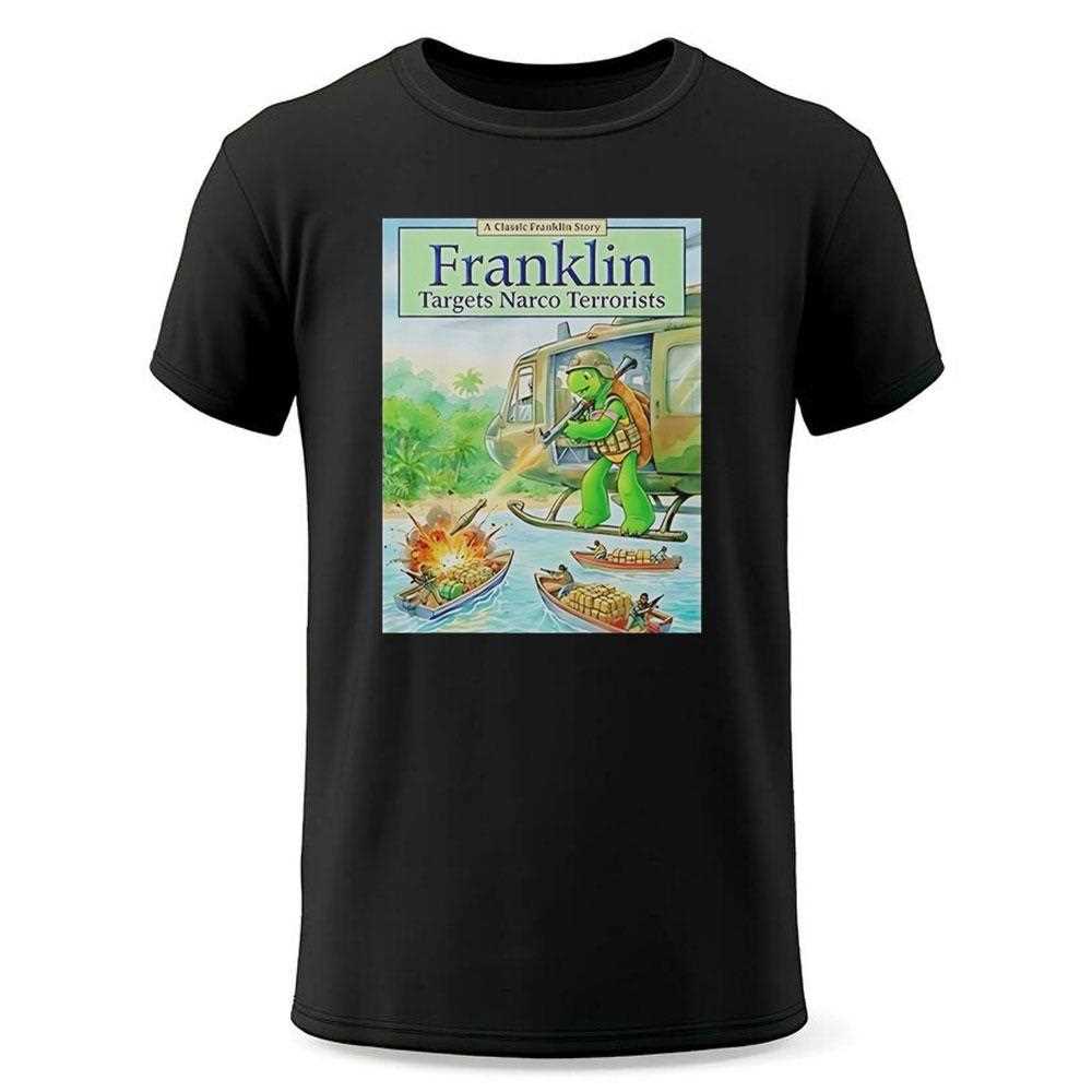 Pete Hegseth Franklin Targets Narco Terrorists Tee Pete Hegseth Franklin Targets Narco Terrorists Tee