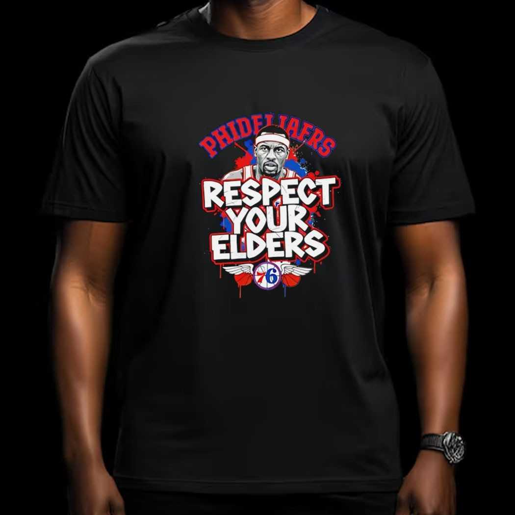 Philadelphia 76ers Respect Your Elders Tee