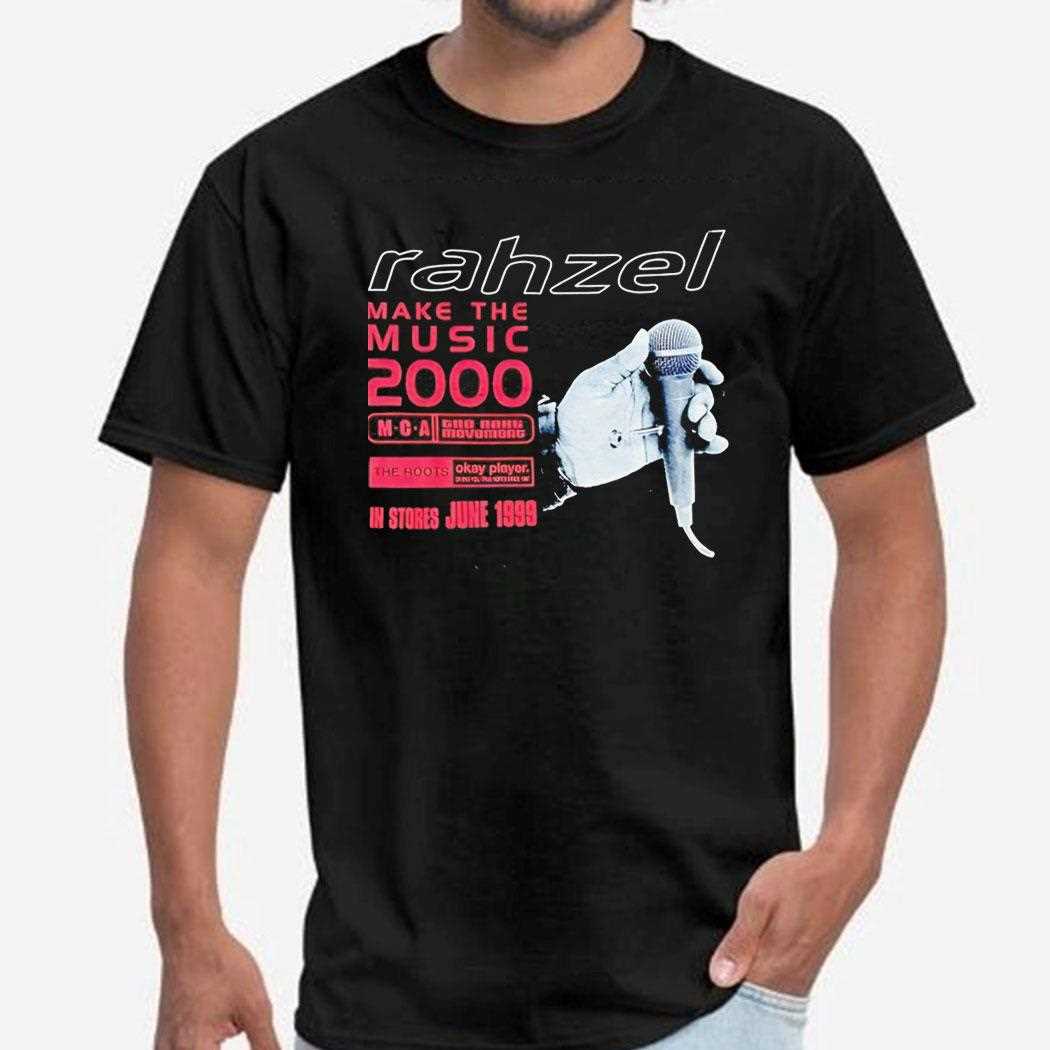 Rahzel Make The Music 2000 Tee Rahzel Make The Music 2000 Tee