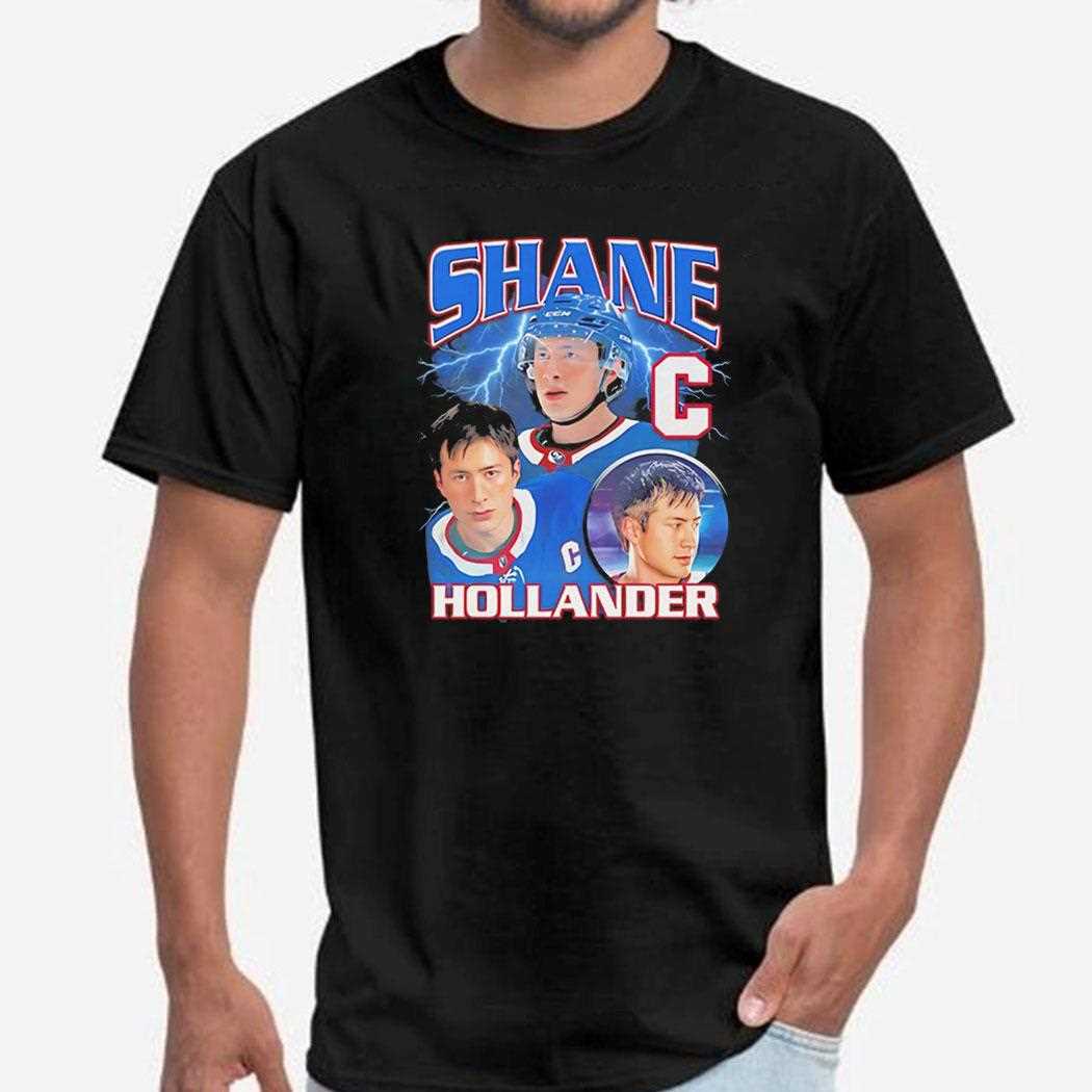 Shane Hollander Rival Hockey Show Rap Tee