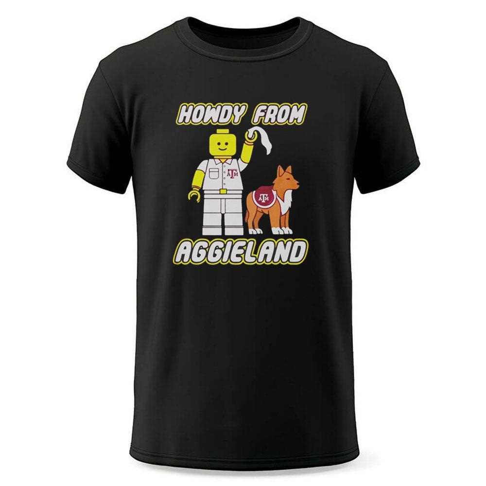 Texas A&m Aggies Howdy From Aggieland Tee Texas A&m Aggies Howdy From Aggieland Tee