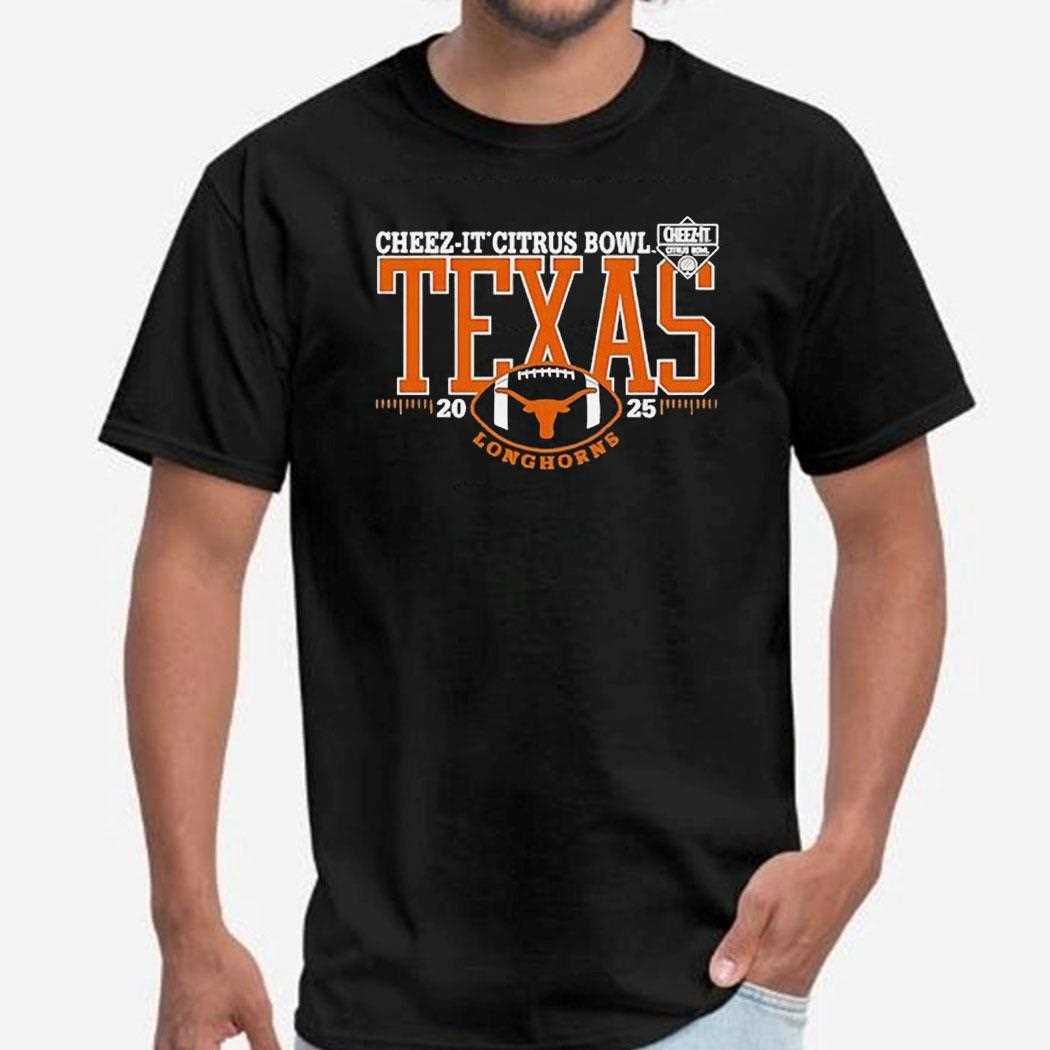 Texas Longhorns 2025 Cheez-it Citrus Bowl Logo Tee