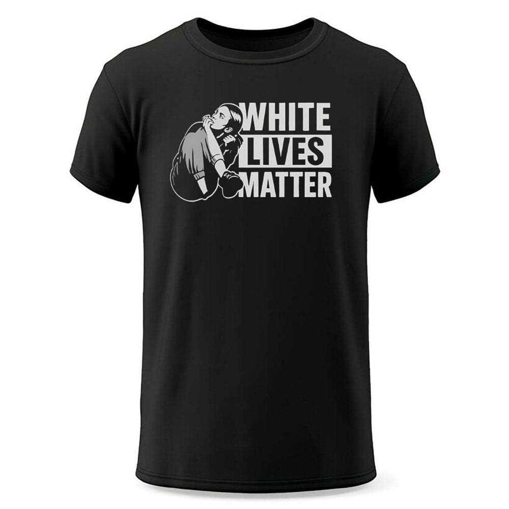 Top Iryna Zarutska White Lives Matter Tee Top Iryna Zarutska White Lives Matter Tee