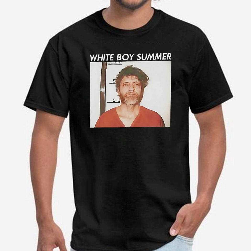 Top Ted Kaczynski White Boy Summer Shirt