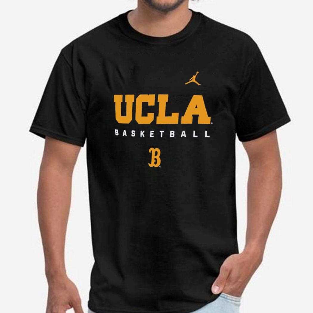 Ucla Bruins Jordan 2025 Courtside Basketball Legend Tee