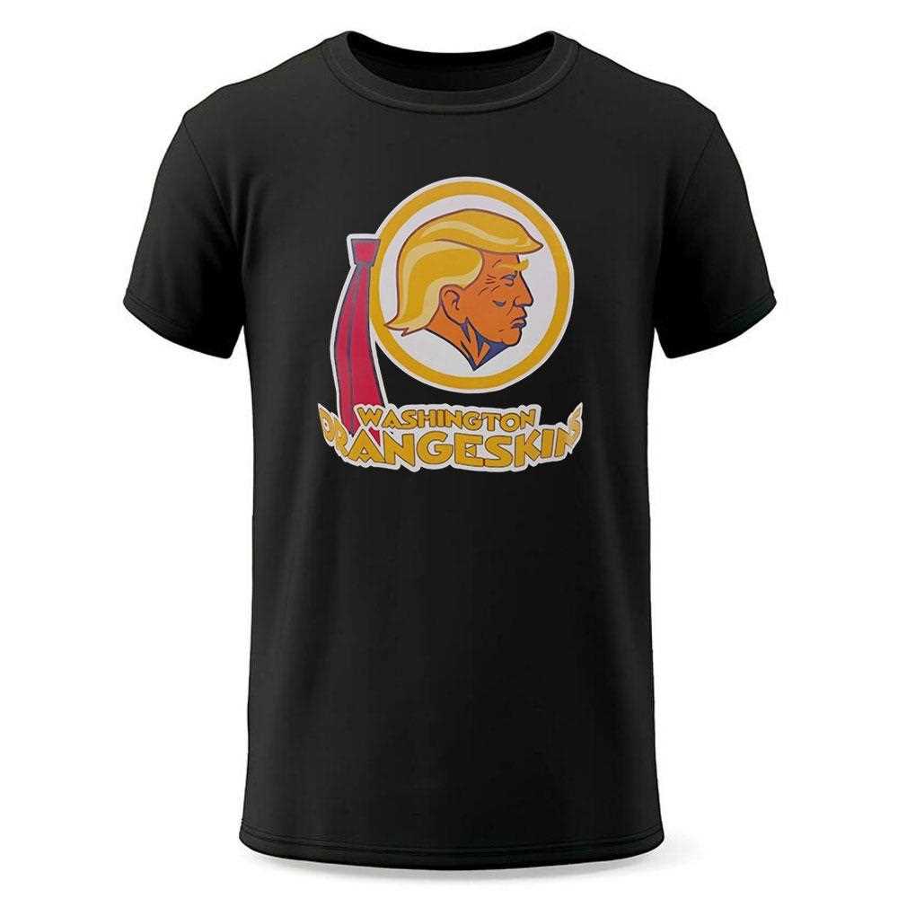 Washington Orangeskins Trump Washington Redskins Vintage Tee Washington Orangeskins Trump Washington Redskins Vintage Tee