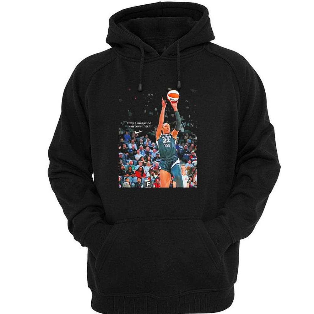 Aja Wilson Only A Magazine Can Cover Her Tee Aja Wilson Only A Magazine Can Cover Her Tee