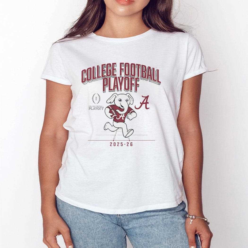 Alabama Crimson Tide College Football Playoff 2025 2026 Tee Alabama Crimson Tide College Football Playoff 2025 2026 Tee