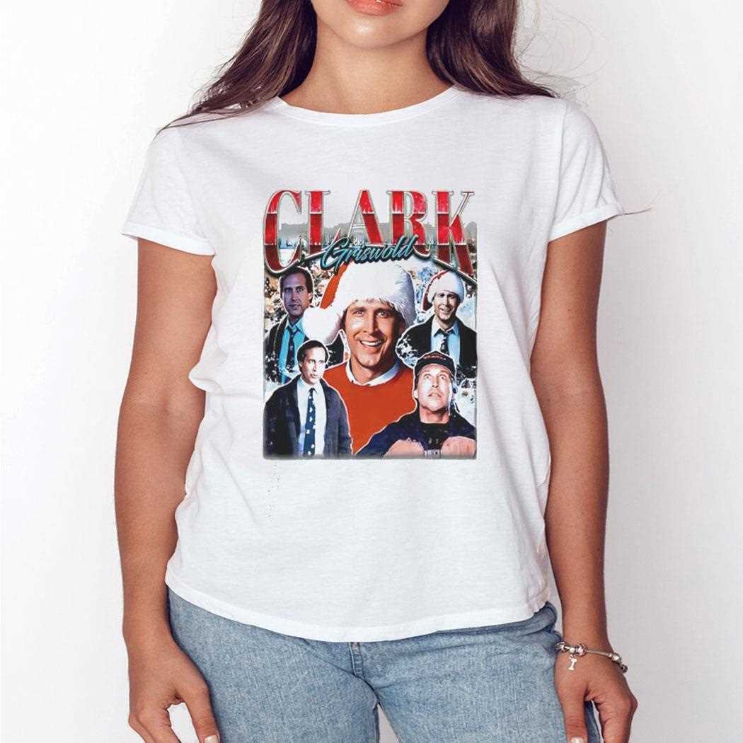 Clark Griswold Graphic Christmas Shirt Clark Griswold Graphic Christmas Shirt