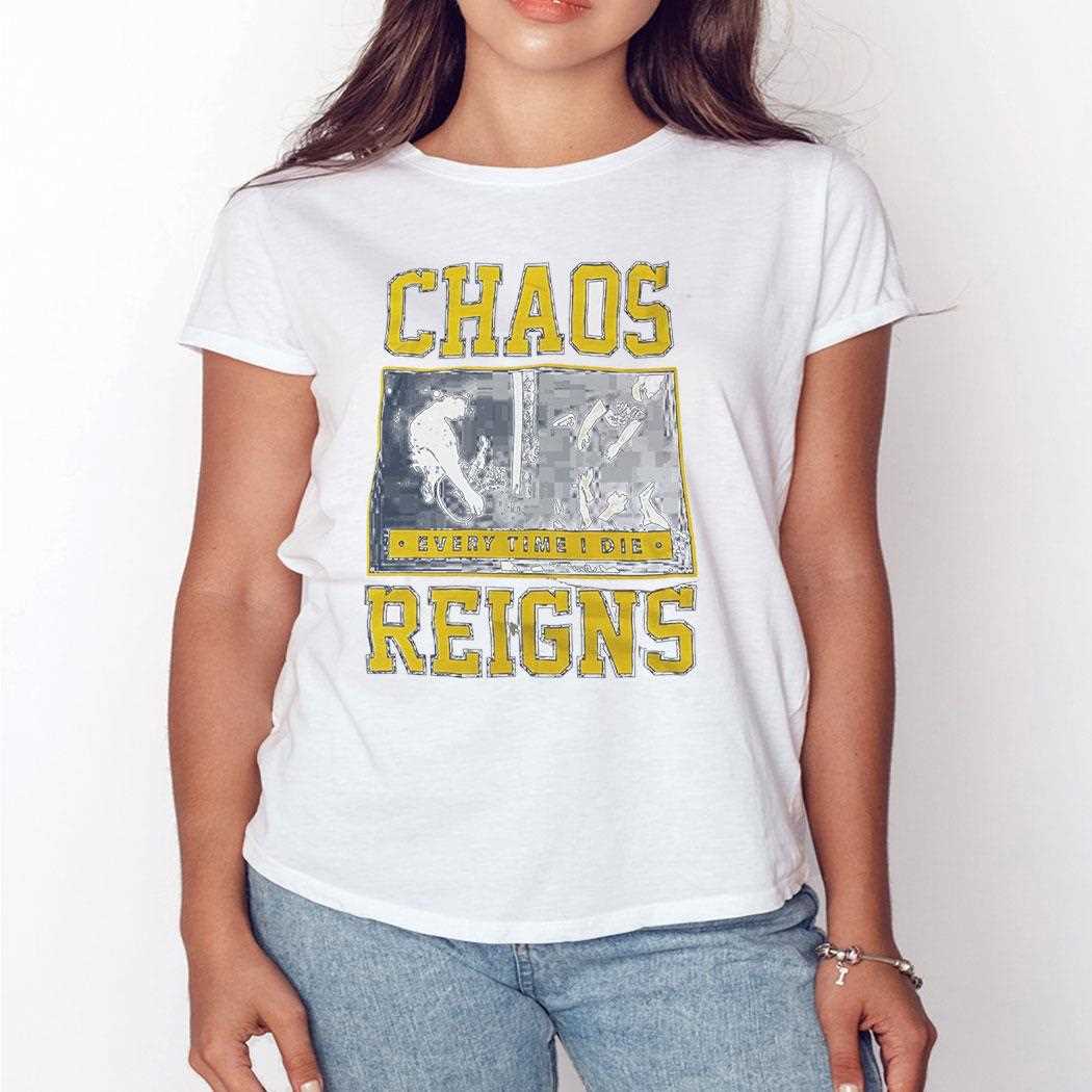 Every Time I Die Chaos Reigns Tee Every Time I Die Chaos Reigns Tee