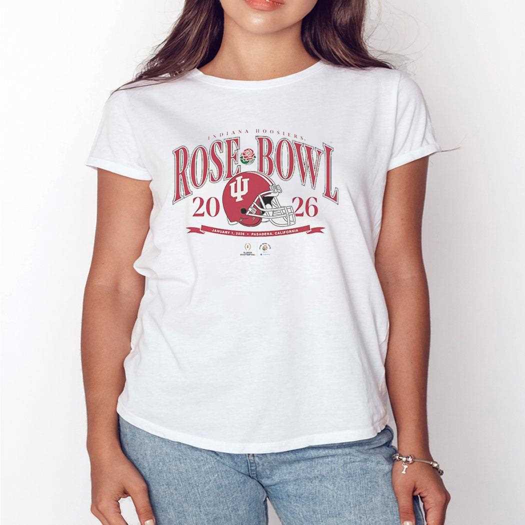 Indiana Hoosiers 2026 Rose Bowl Tee Indiana Hoosiers 2026 Rose Bowl Tee