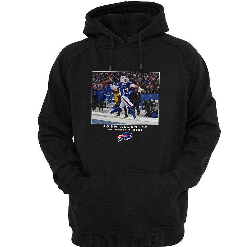 Josh Allen Buffalo Bills Nfl Flash Features Week 14 Tee Josh Allen Buffalo Bills Nfl Flash Features Week 14 Tee