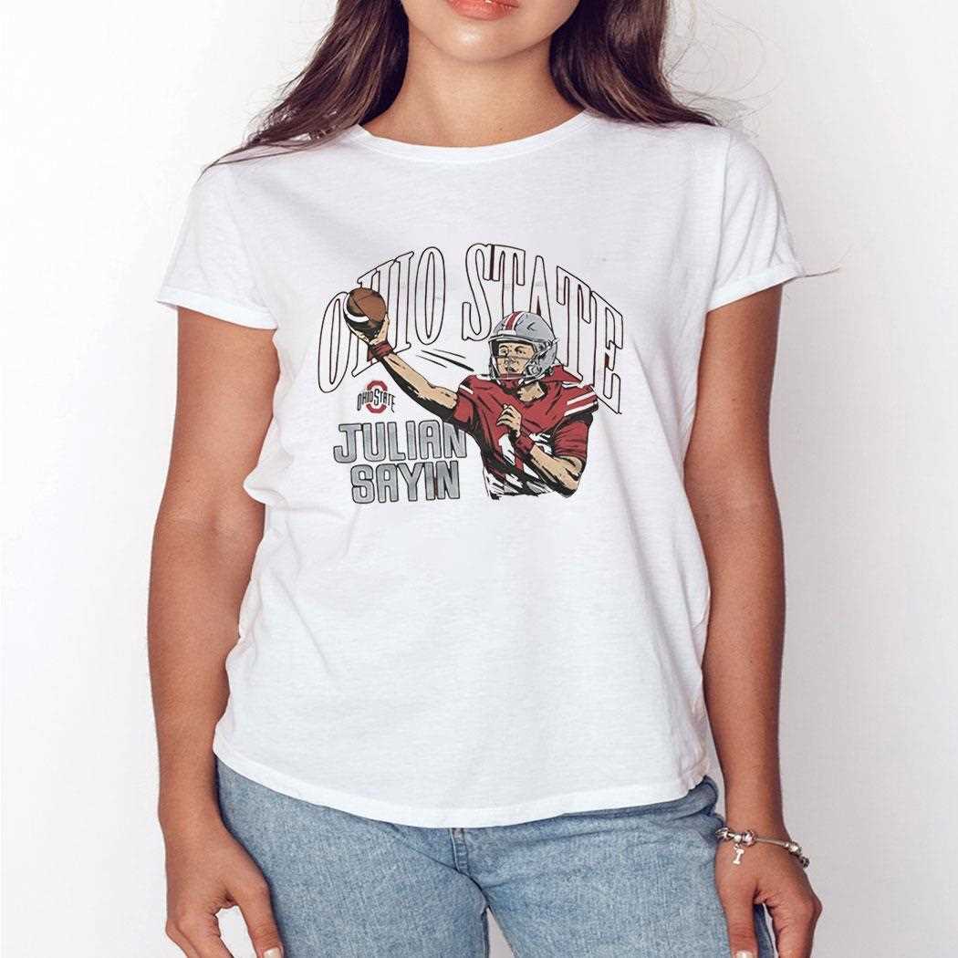 Ohio State Buckeyes Julian Sayin Tee Ohio State Buckeyes Julian Sayin Tee