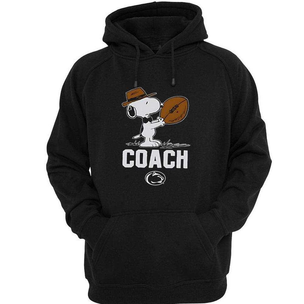 Snoopy X Penn State Football Coach Tee Snoopy X Penn State Football Coach Tee