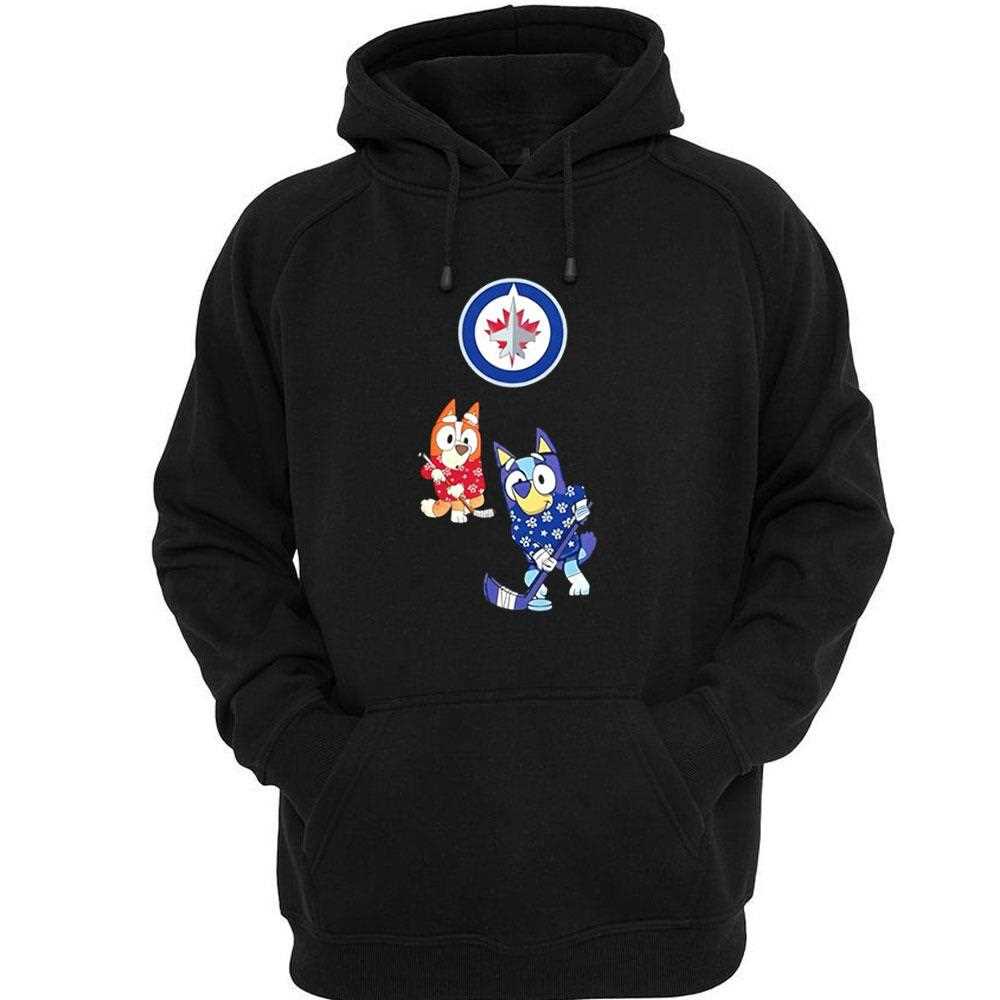 Winnipeg Jets Bluey Christmas Night 2025 Gameday Tee Winnipeg Jets Bluey Christmas Night 2025 Gameday Tee