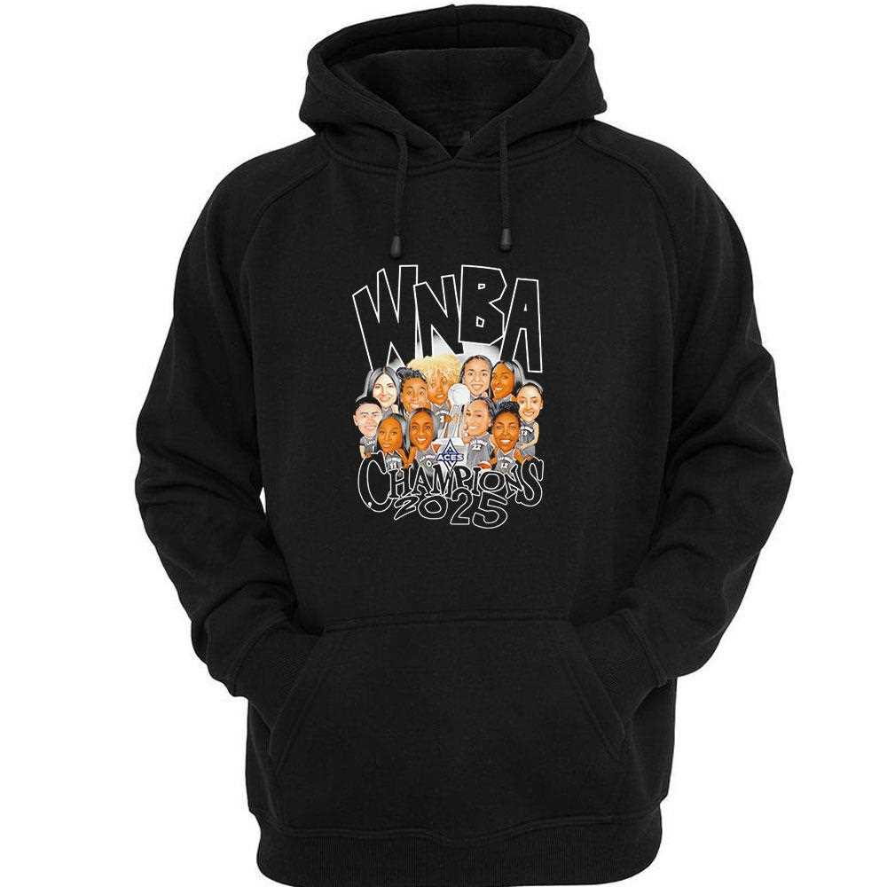 Wnba Las Vegas Aces Champions 2025 Tee Wnba Las Vegas Aces Champions 2025 Tee