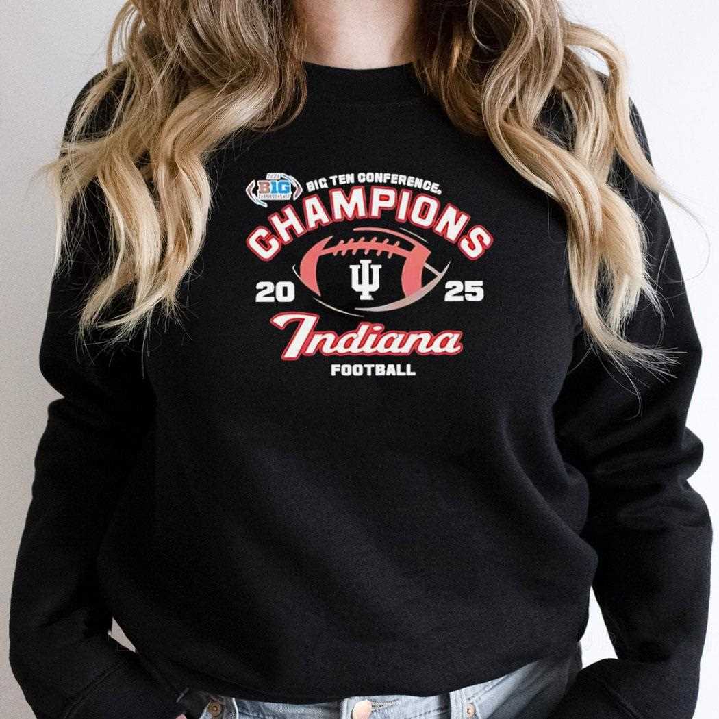 2025 Big Ten Conference Champions Indiana Hoosiers Tee 2025 Big Ten Conference Champions Indiana Hoosiers Tee