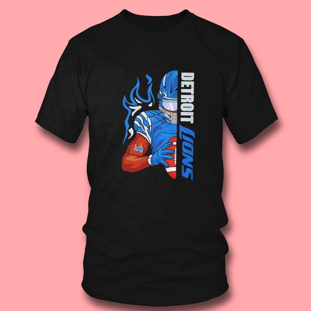 Ball Half Detroit Lions Tee Ball Half Detroit Lions Tee