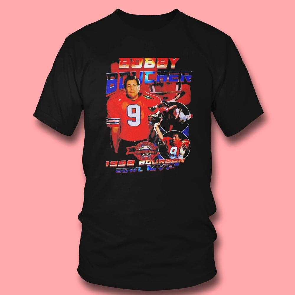 Bobby Boucher 1998 Bourbon Bowl Mvp Vintage Tee Bobby Boucher 1998 Bourbon Bowl Mvp Vintage Tee