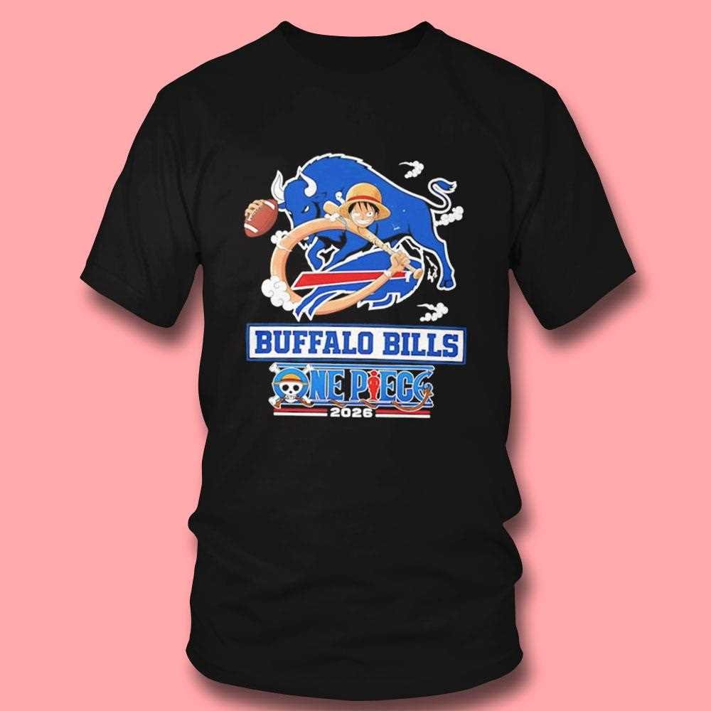 Buffalo Bills One Piece 2026 Luffy Tee Buffalo Bills One Piece 2026 Luffy Tee