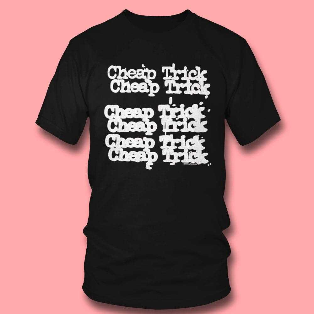 Cheap Trick All Washed Up 2025 Album Release Tee Cheap Trick All Washed Up 2025 Album Release Tee
