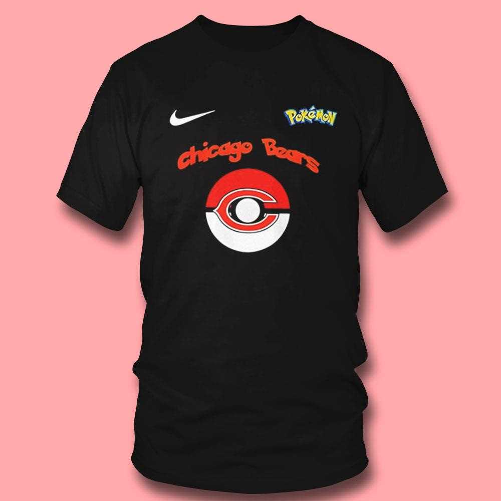 Chicago Bears Pokmon I Choose You Pikachu 2025 Tee Chicago Bears Pokmon I Choose You Pikachu 2025 Tee