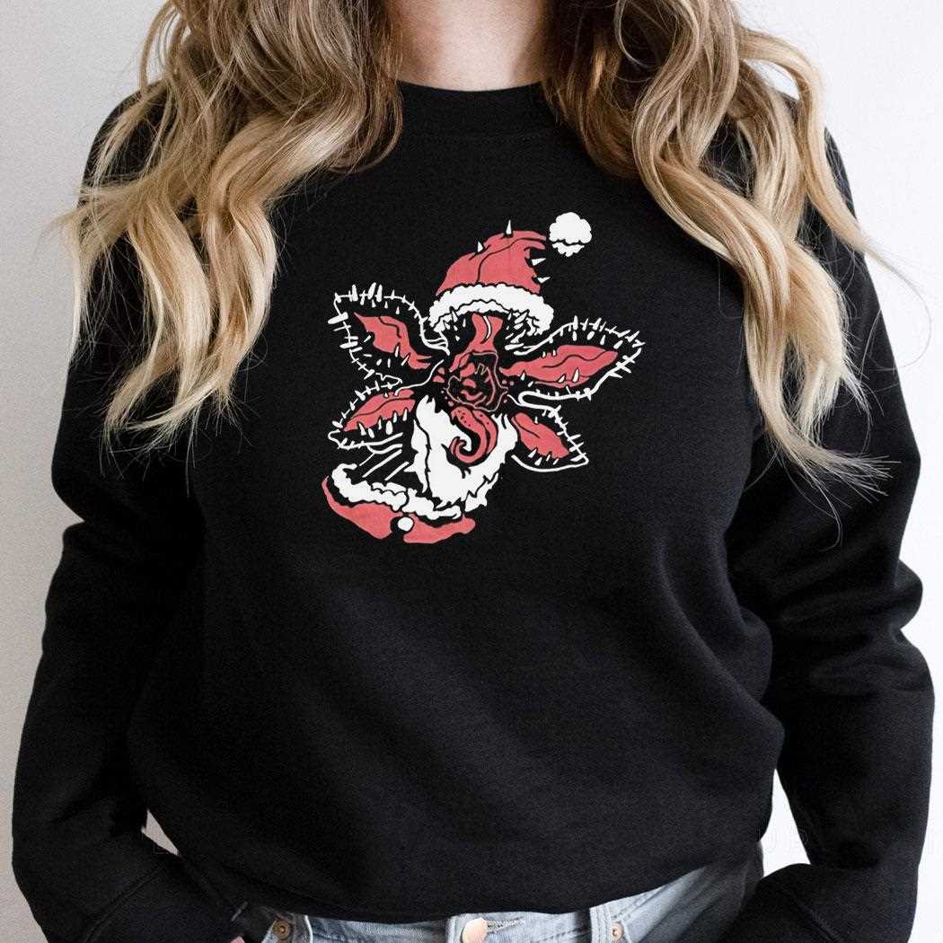 Demogorgon Santa Christmas Tee Demogorgon Santa Christmas Tee